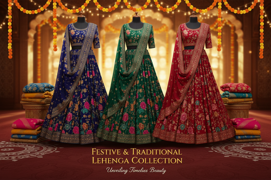 Festive & Traditional Lehenga Collection