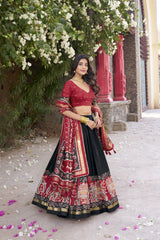 CHAMELI - Premium Tusser Silk Lehenga Choli Set | Designer Ethnic Wear Collection