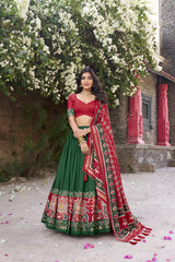 CHAMELI - Premium Tusser Silk Lehenga Choli Set | Designer Ethnic Wear Collection