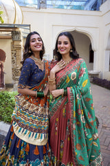 NITYA - Premium Tusser Silk Lehenga Choli Set | Exclusive Designer Ethnic Wear