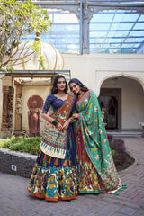 NITYA - Premium Tusser Silk Lehenga Choli Set | Exclusive Designer Ethnic Wear