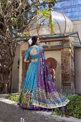 NITYA - Premium Tusser Silk Lehenga Choli Set | Exclusive Designer Ethnic Wear